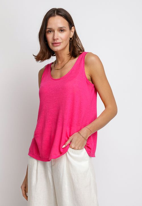 Polera De Mujer Arlet Fucsia