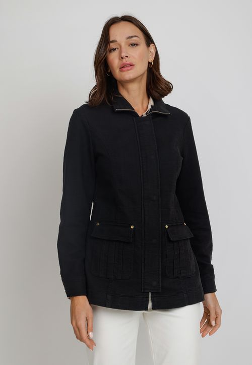 Chaqueta De Mujer Antela Gris