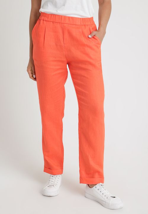 Pantalón De Mujer Modelo Clara Color Coral