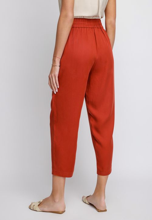 Pantalón De Mujer Agnes Terracota