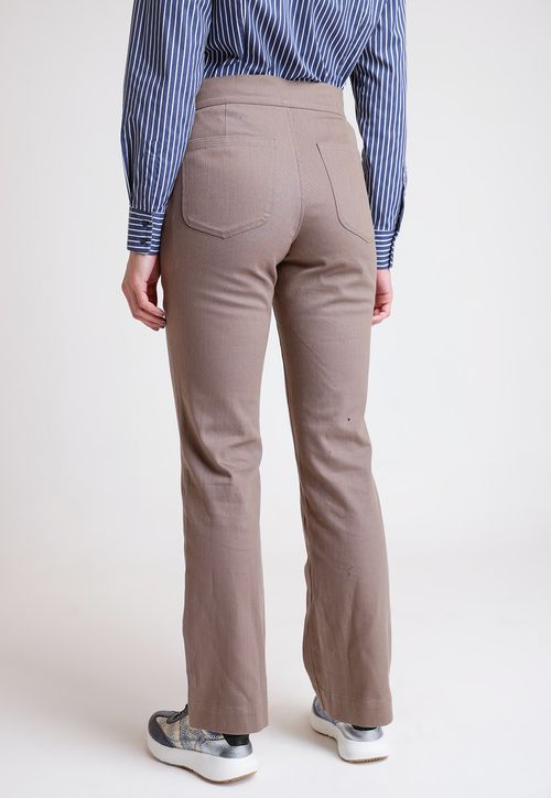 Pantalón De Mujer Modelo Milán Color Taupe
