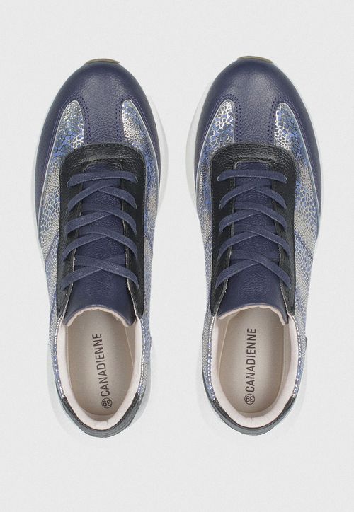 Zapatilla De Mujer Modelo Alb P 4003 Color Azul