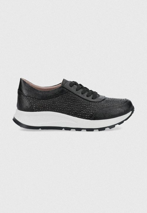 Zapatilla De Mujer Modelo Albe371 Color Negro