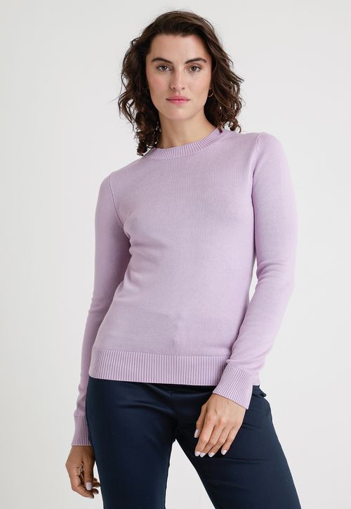 Tejido De Mujer Modelo Aroa Color Lila