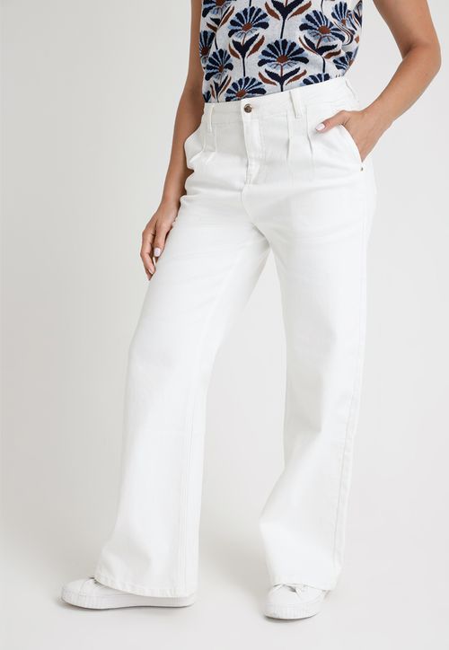 Pantalón De Mujer Modelo Cos Color Crudo