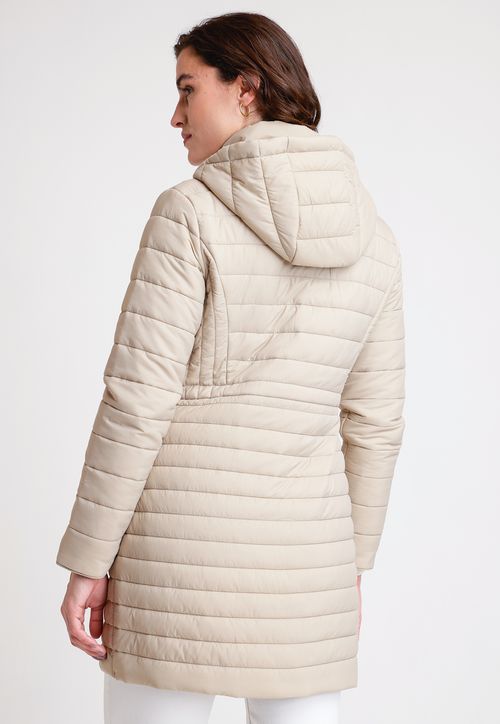 Parka De Mujer Modelo Jolie Color Beige