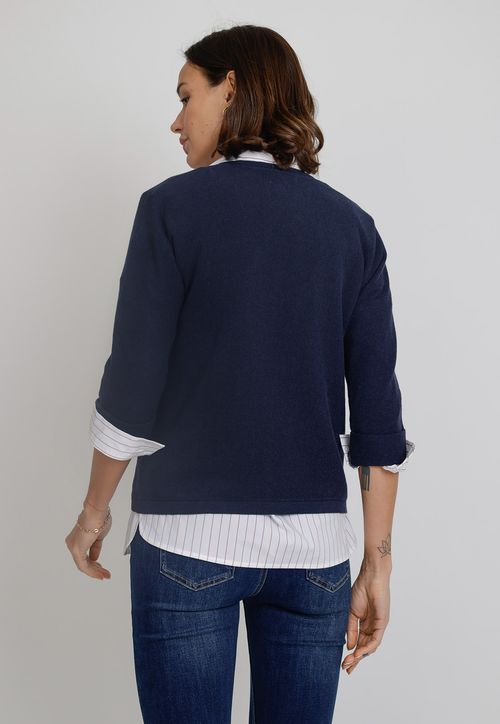 Tejido De Mujer Dover Marino