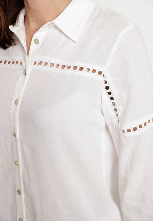 Blusa de Mujer Modelo Tabita Color Crudo