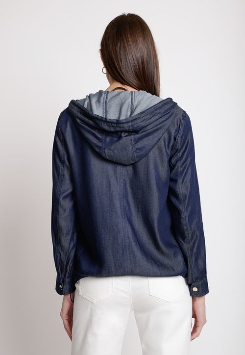 Chaqueta de Mujer Modelo Jade Color Indigo