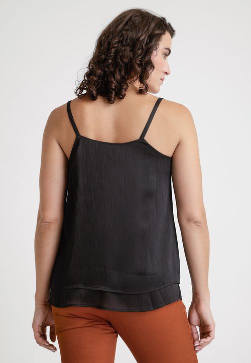 Blusa De Mujer Modelo Munia Color Negro