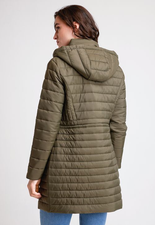 Parka De Mujer Modelo Jolie Color Verde Musgo