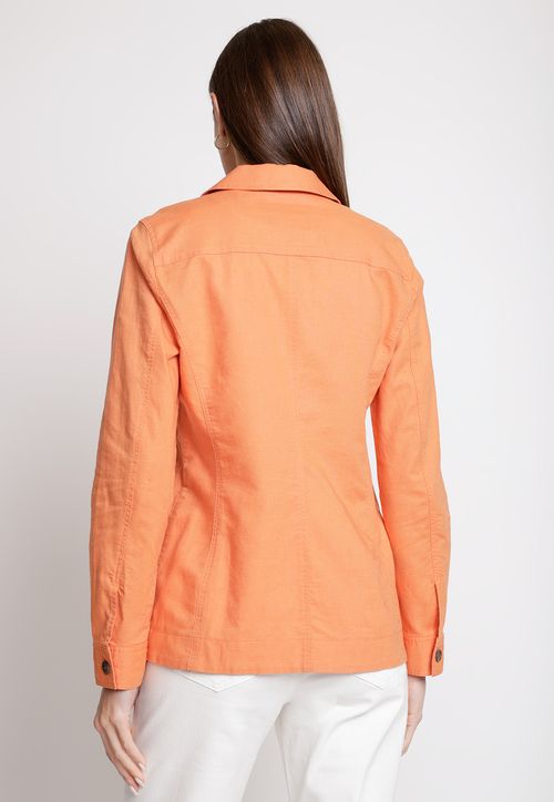 Sobrecamisa de Mujer Modelo Astazú Color Damasco