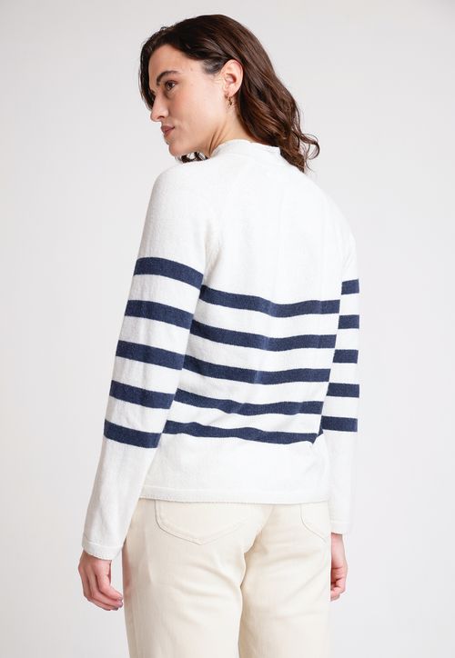 Tejido De Mujer Modelo Enola Color Crudo