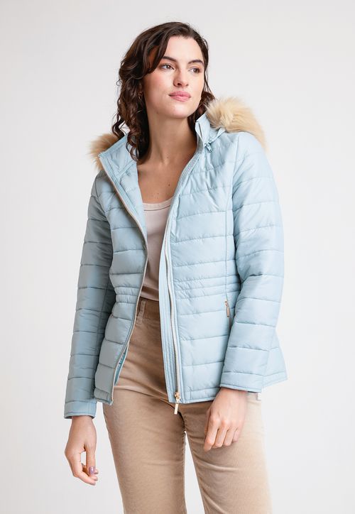 Parka de Mujer Modelo Lorenza Color Menta