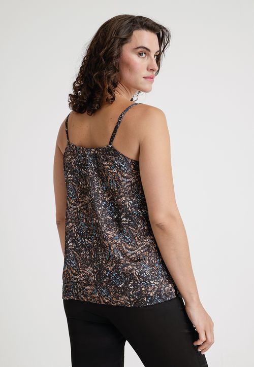 Blusa De Mujer Modelo Munia Color Tostado