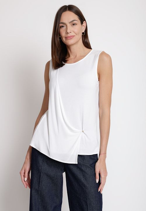 Polera de Mujer Modelo Rebecca Color Crudo