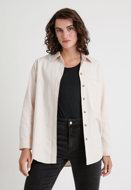 Blusa De Mujer Modelo Stella Color Crema