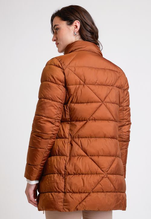 Parka De Mujer Modelo Dune Color Tabaco