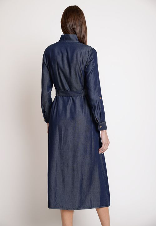Vestido de Mujer Modelo Minerva Color Indigo
