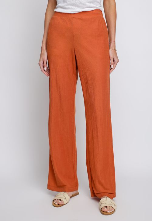 Pantalón De Mujer Amos Terracota