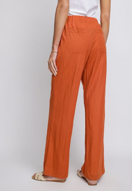 Pantalón De Mujer Amos Terracota