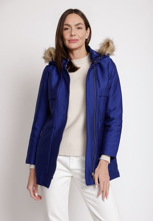 Parka de Mujer Modelo Sabrina Color Azul