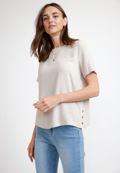 Blusa de Mujer Modelo Garza 24 Color Arena