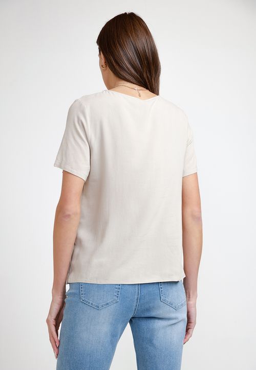 Blusa de Mujer Modelo Garza 24 Color Arena