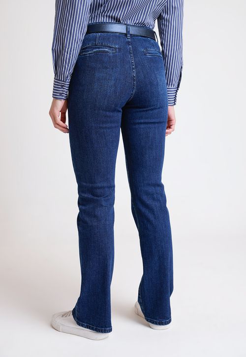 Jeans De Mujer Modelo Zelda Color Indigo