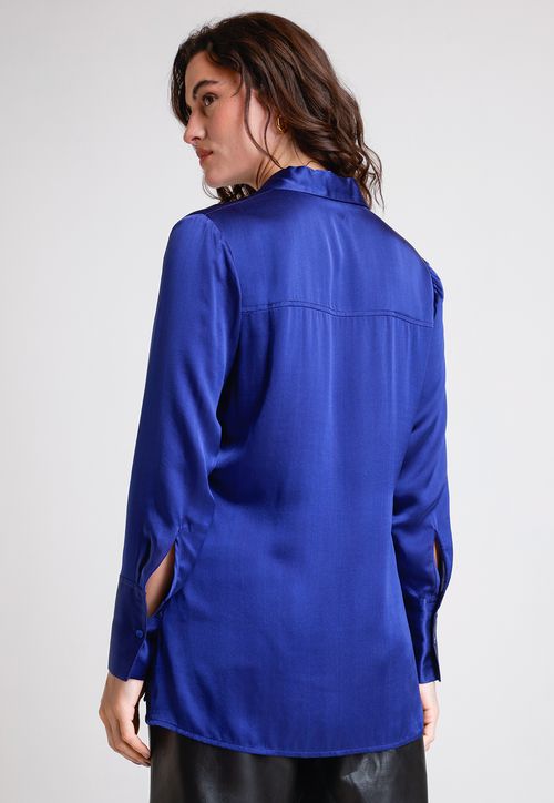 Blusa De Mujer Modelo Paris Color Azul