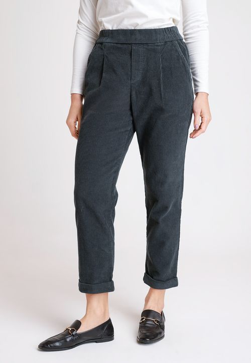 Pantalón De Mujer Modelo Ilana Color Petroleo