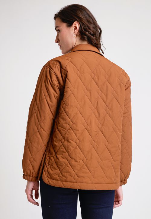 Parka de Mujer Modelo Georgia Color Tabaco