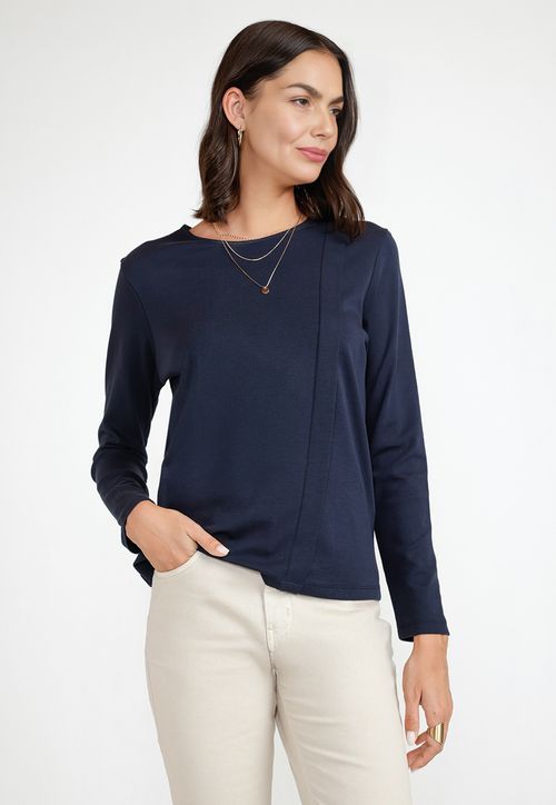 Polera de Mujer Modelo Cecil Color Marino