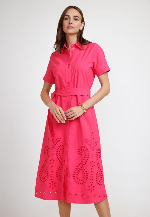 Vestido de Mujer Modelo Caterina Color Fucsia