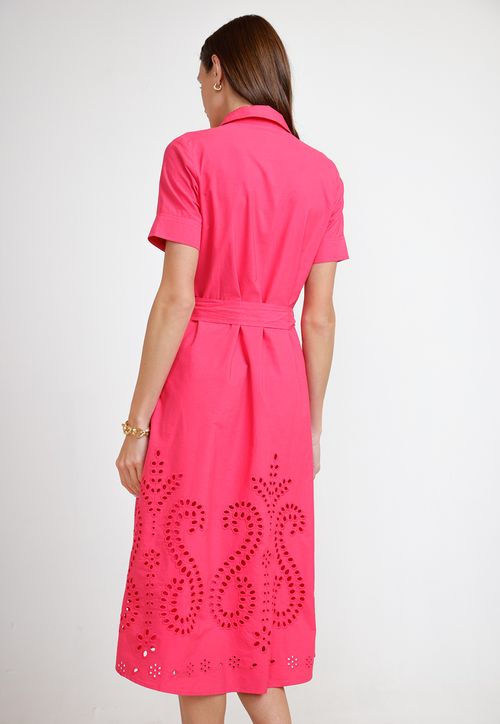 Vestido de Mujer Modelo Caterina Color Fucsia