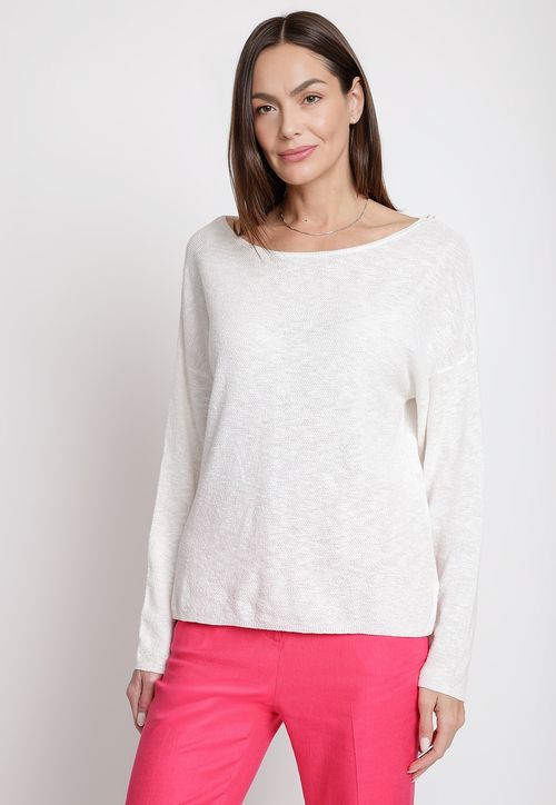 Tejido de Mujer Modelo Cameron Color Blanco