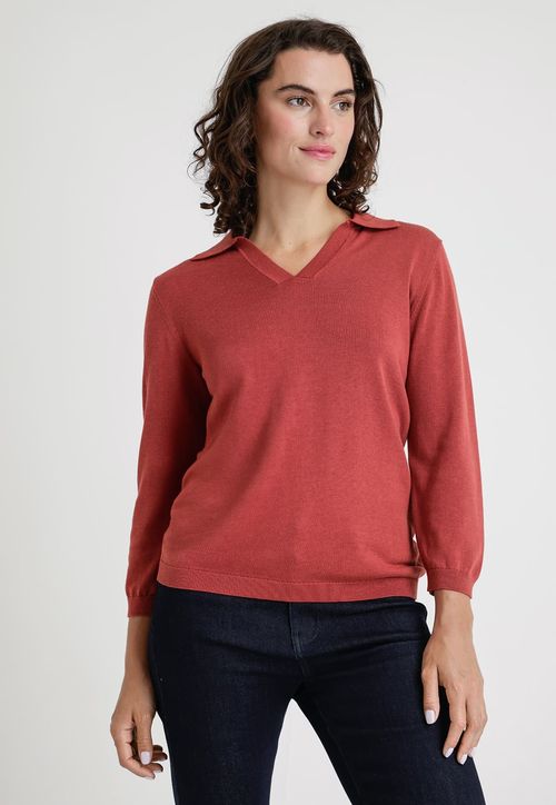 Polera De Mujer Modelo Frida Color Ocre