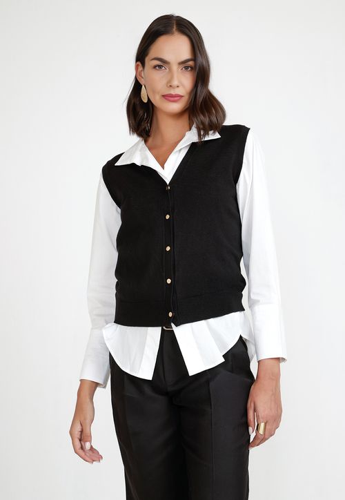 Tejido Mujer Apia Negro
