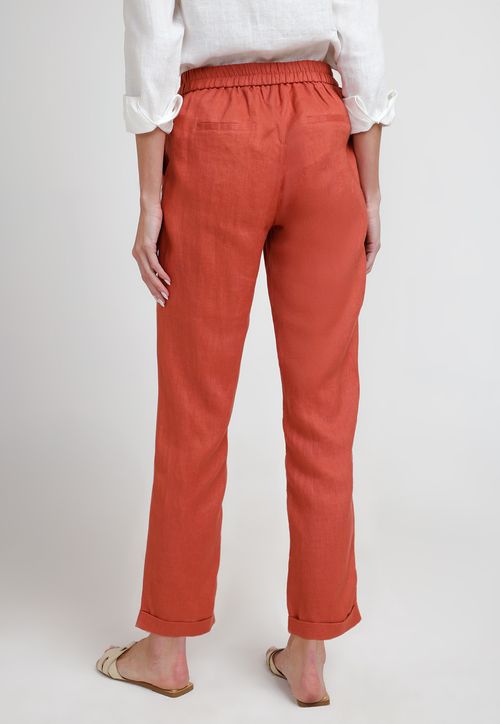 Pantalón de Mujer Modelo Clara Color Terracota