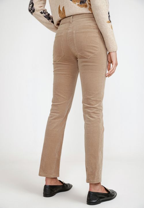 Pantalón Mujer Helea Cotelé Camel
