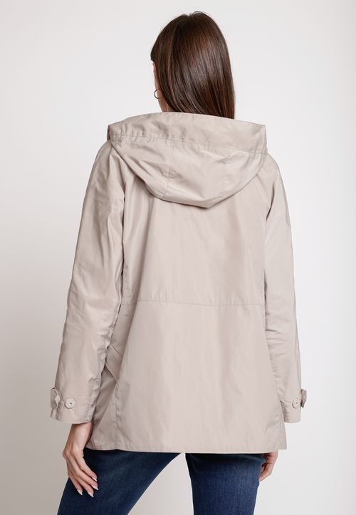 Chaqueta de Mujer Reversible Modelo Tara Color Beige