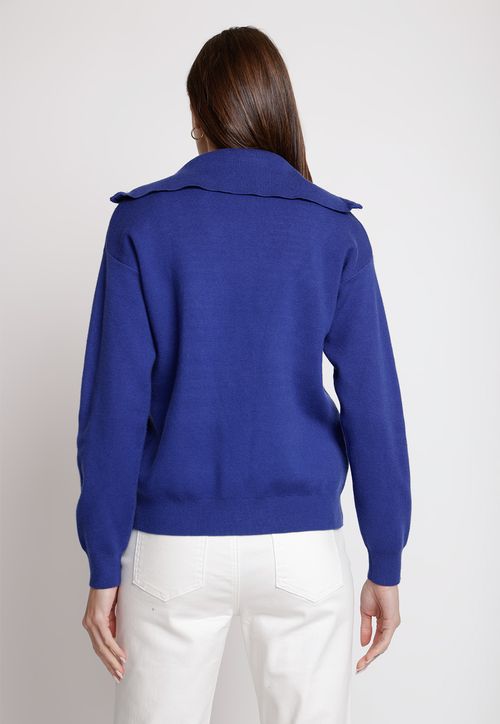 Polerón de Mujer Modelo Lucia Color Azul