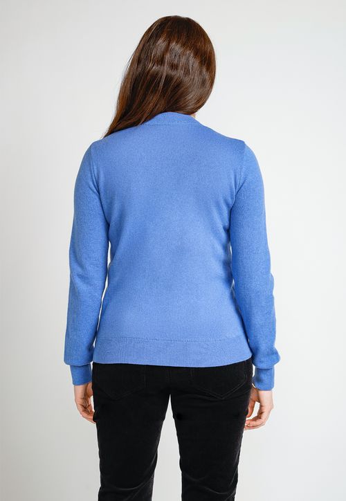Sweater Mujer Algodón Azulino
