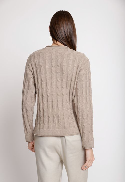 Tejido de Mujer Modelo Aine Color Beige