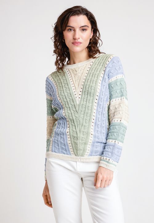 Tejido de Mujer Modelo Zoe Color Beige