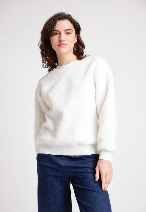 Polerón De Mujer Modelo Naroa Color Crudo