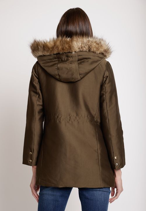 Parka de Mujer Modelo Sabrina Color Verde