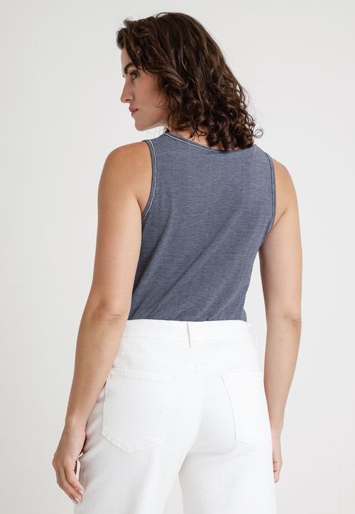 Polera De Mujer Layna Bottom Azul