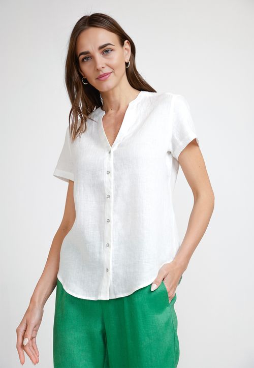Blusa de Mujer Modelo Keiko Color Blanco