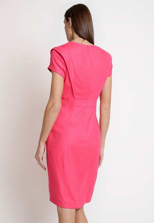 Vestido de Mujer Modelo Emily Color Fucsia